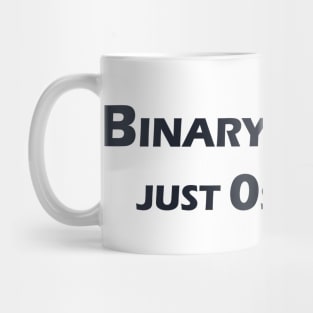 Binary is simple, just 0s and 1s Mug